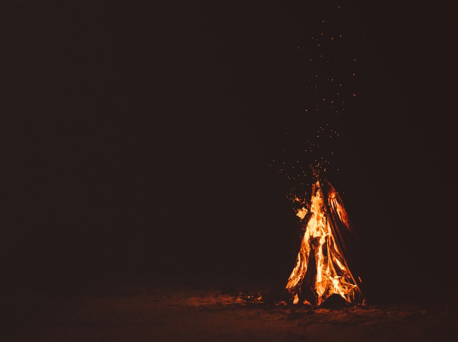 storytelling by the fire