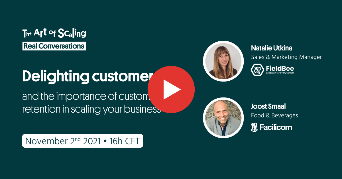 Webinar banner for Delighting Customers with Fieldbee and Facilicom
